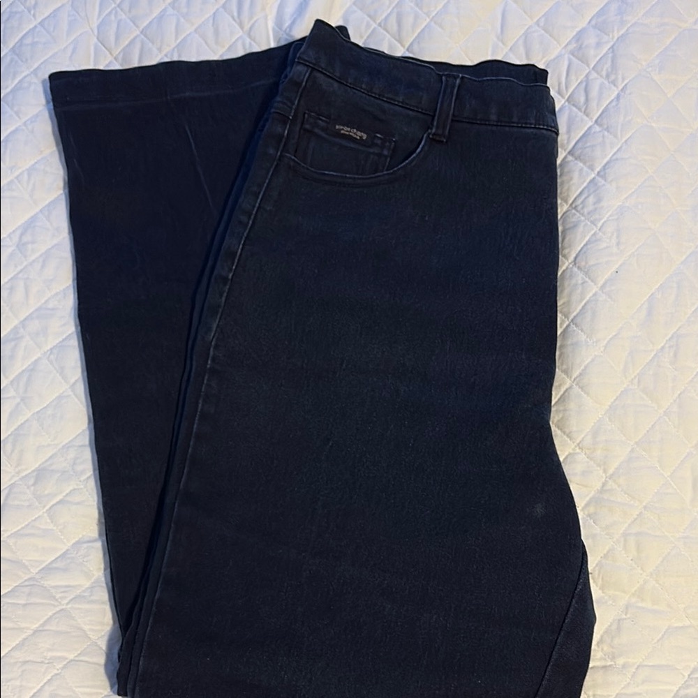 Simon Chang Black Bootcut Jeans
